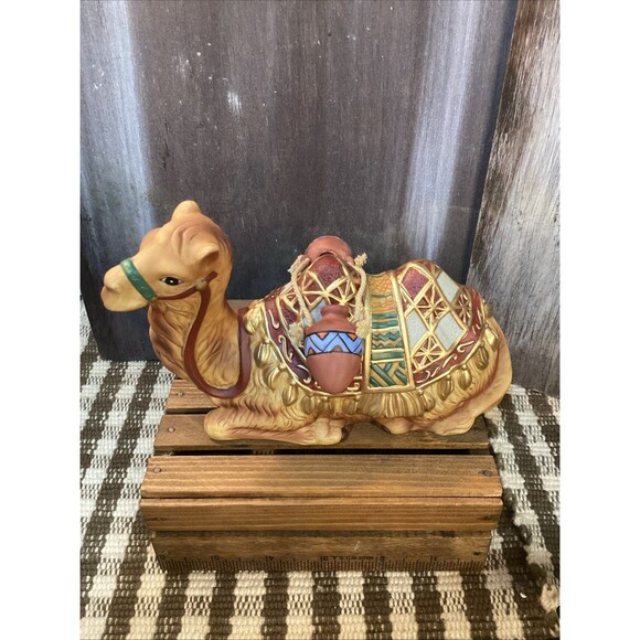 Hawthorne Village Thomas Kinkade Nativity "Seated Camel" Sculpture Figurine 2002 - Picture 11 of 12
